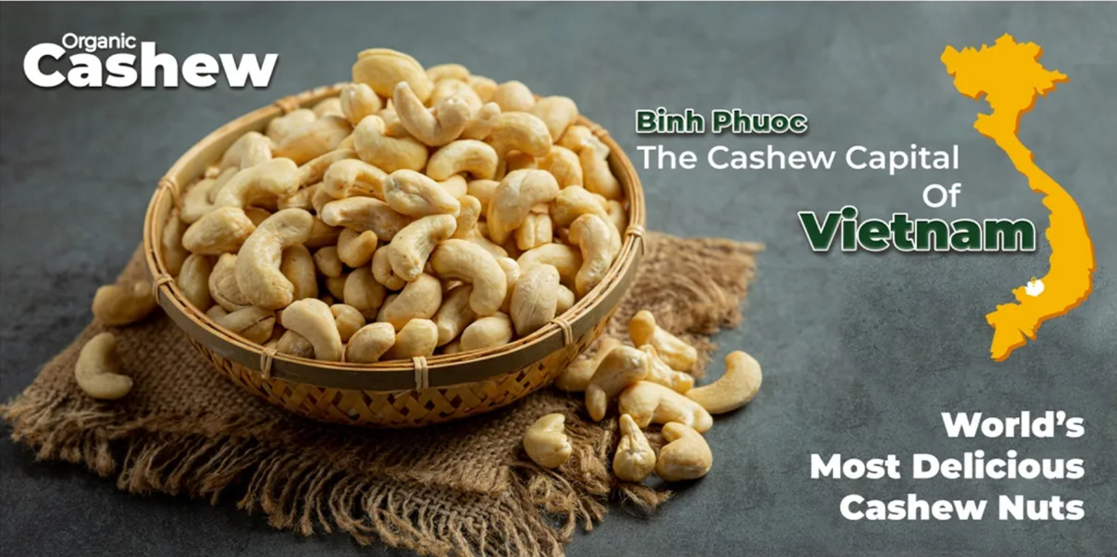 the cashew nuts capital of Vietnam