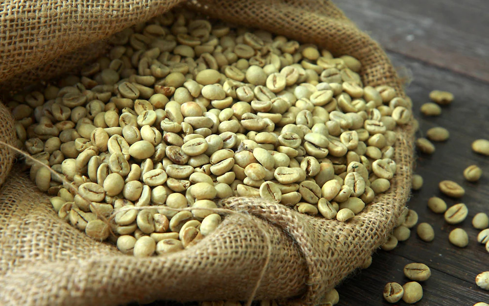 Vietnam green coffee beans
