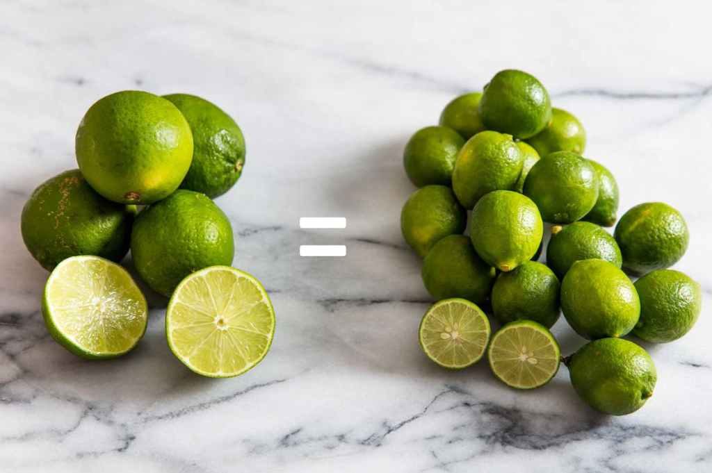 Comparing Seedless Limes vs. Regular Limes