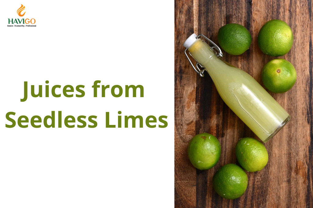 Juices from Seedless Limes