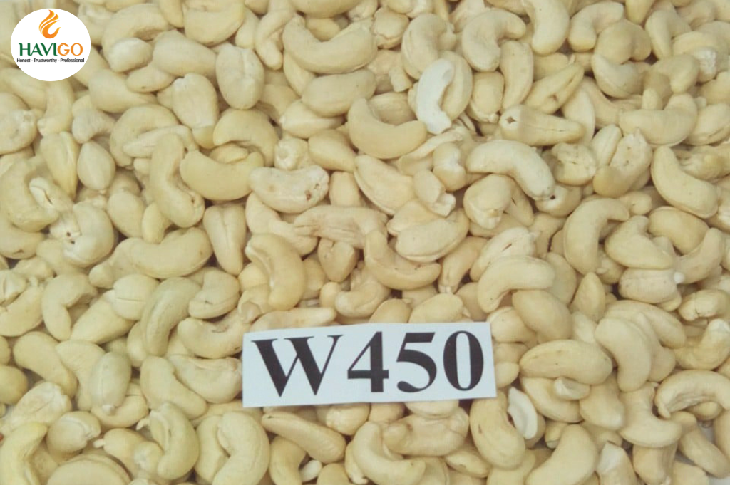 Why choose W450 cashews