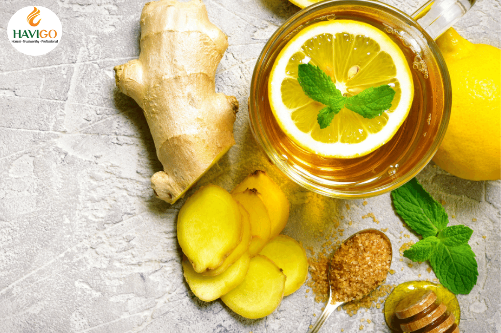 Ginger recipes for beverages