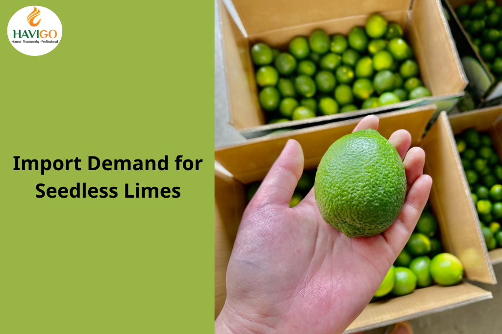 The global demand for Seedless Lime