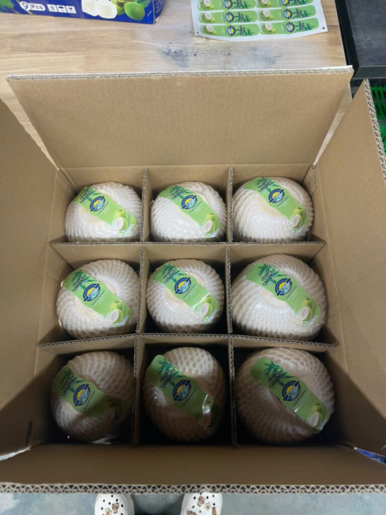 How Diamond-Cut Coconut Produced