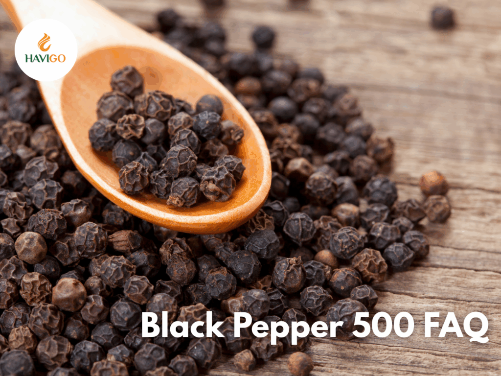 Why Black Pepper 500 FAQ Stands Out