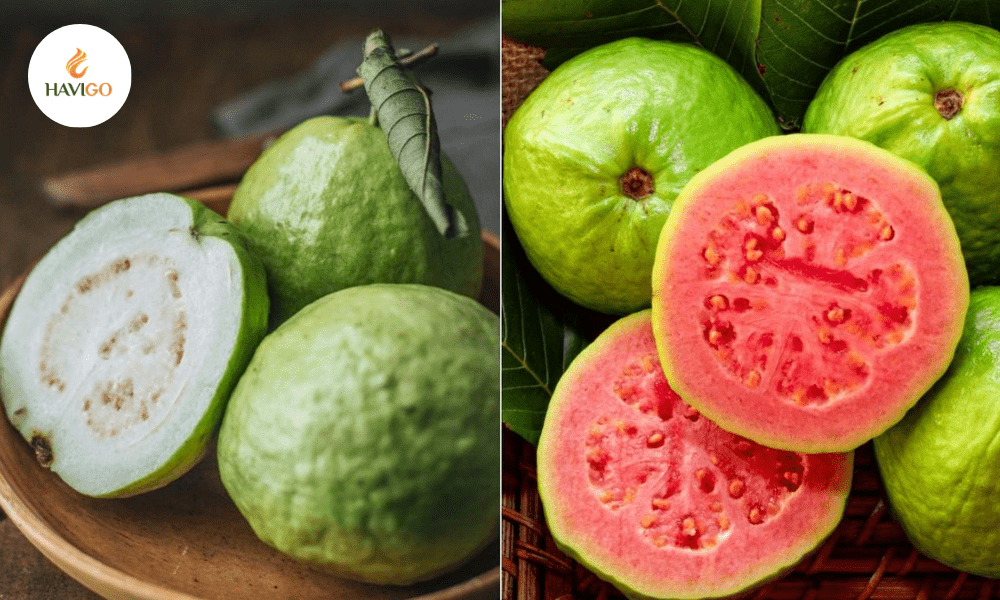 White for crunch, pink for sweetness.