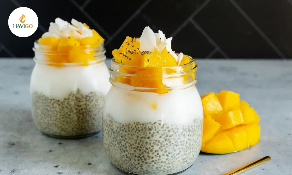 Mango Chia Seed Pudding