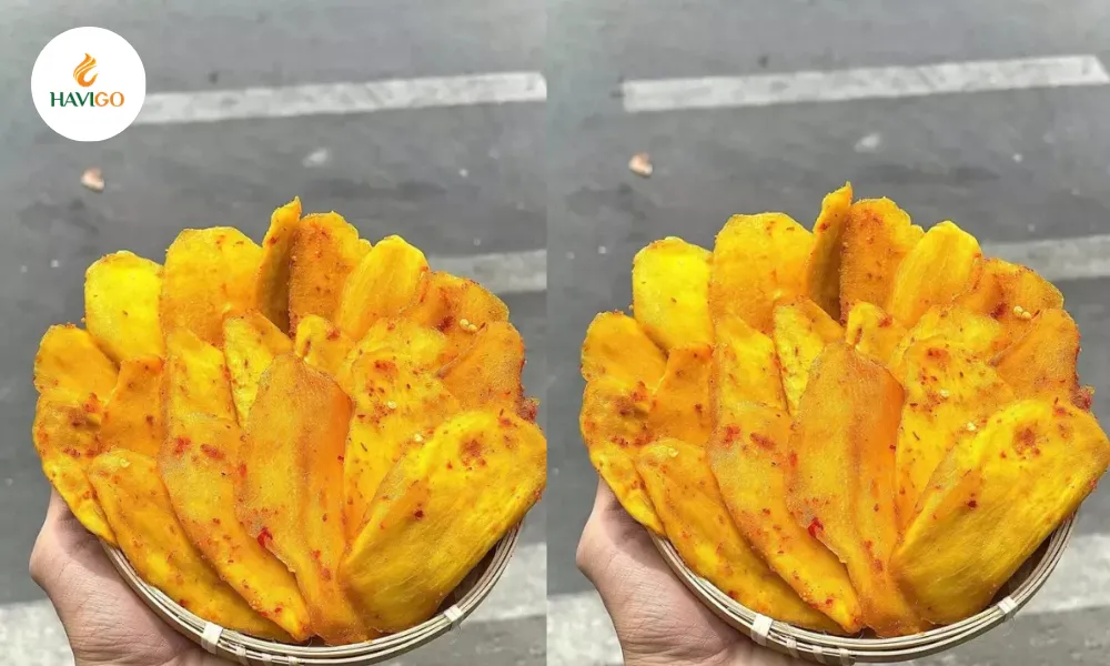 Soft Dried Mango with Chili Salt