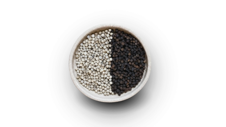 BLACK / WHITE PEPPER