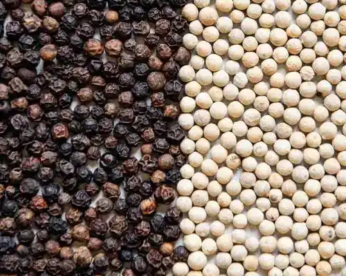 Vietnamese black and white pepper