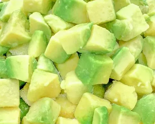 Vietnamese frozen avocado