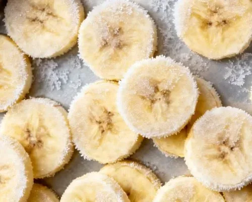 Vietnamese frozen banana