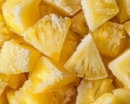 Vietnamese frozen pineapple